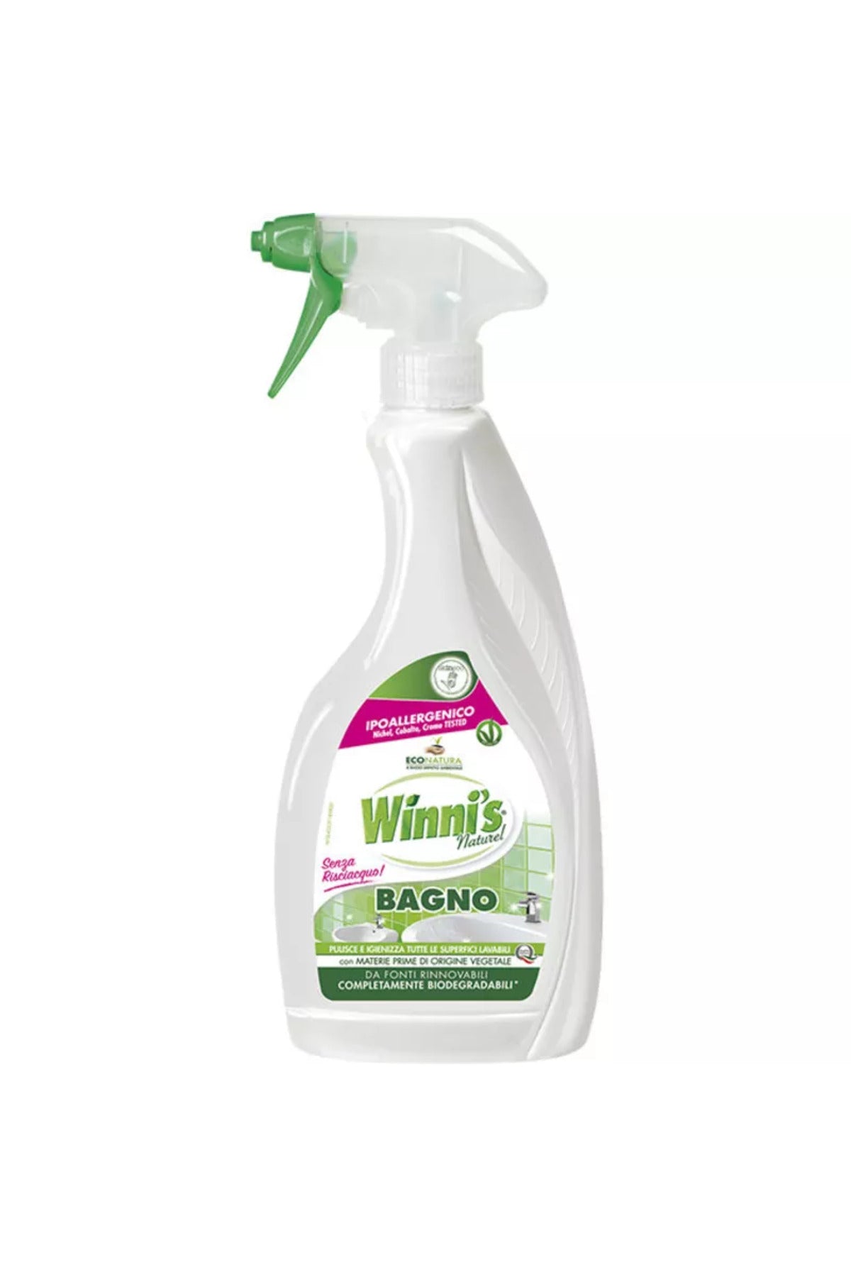 Winni's Naturel Spray Igienizant pentru Baie fără Clătire Import Italia, Hipoalergenic, 500 ml