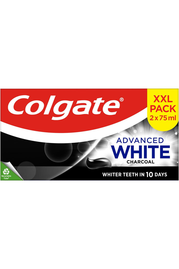 Pasta de dinti Advanced White Charcoal 2x75 ml
