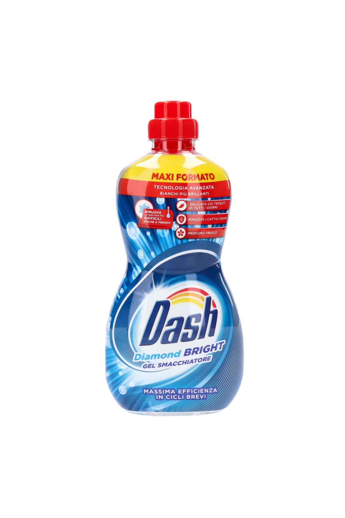 Diamond Bright Smacchiator pentru Rufe Albe 800 ml, Gel pentru Îndepărtarea Petelor, Import Italia