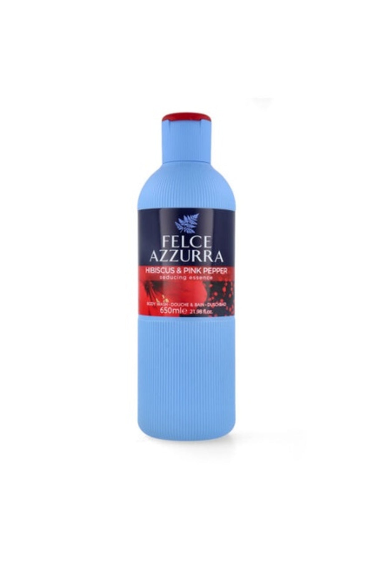 Spumă de baie, Paglieri Felce Azzurra, Hibiscus și Piper Roz, 650ml
