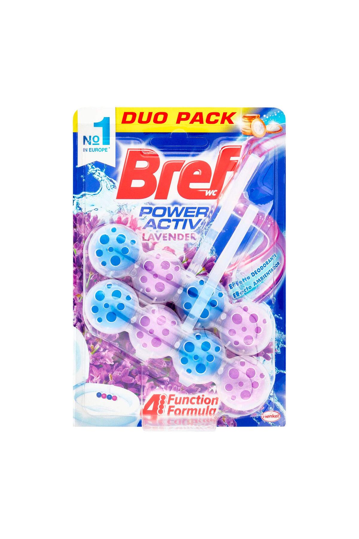 Power Aktiv Odorizant WC Bile, 2x50g, Blue Aktiv Flower, Parfum de Lunga Durata