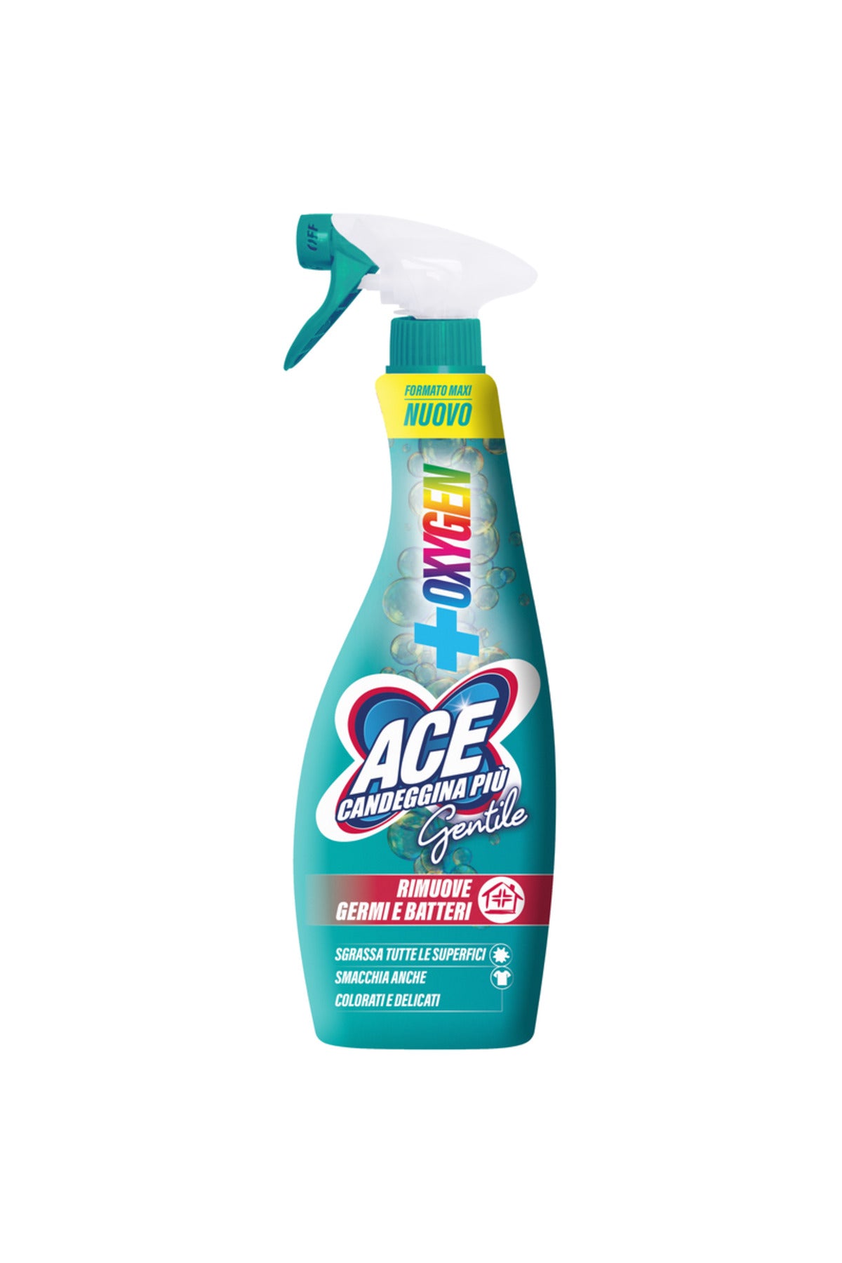 Degresant Spray Multisuprafață cu Oxigen Activ Import Italia, Igienizează și Îndepărtează Petele, 650 ml