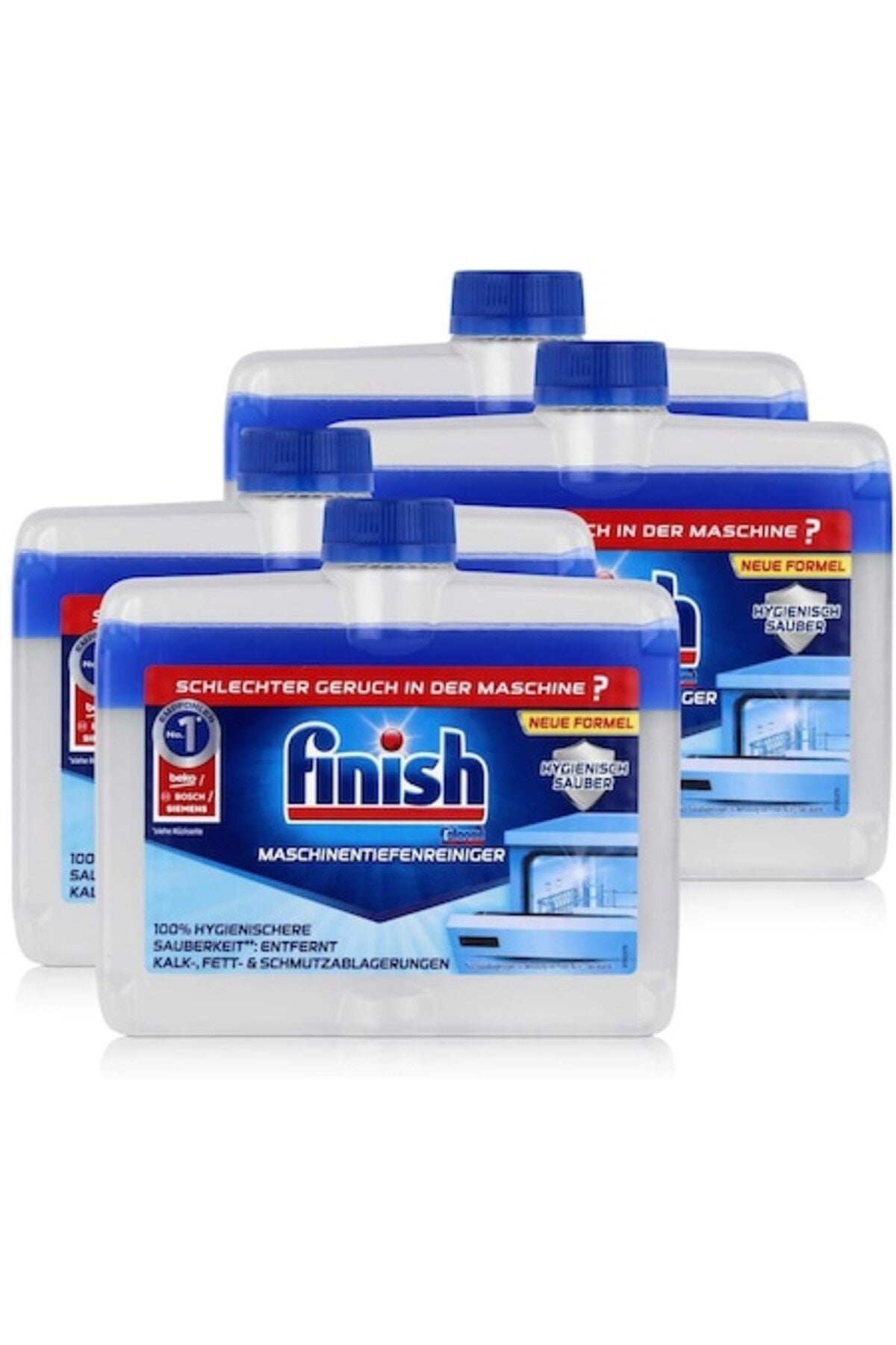 Set soluție pentru curățarea mașinii de spălat vase Regular, 4x250ml