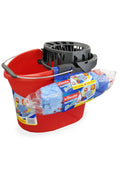Set 3 Piese SuperMocio 3Action cu Galeata 10L Mop si Maner Torsion Power pentru Curatarea Pardoselilor Import Italia