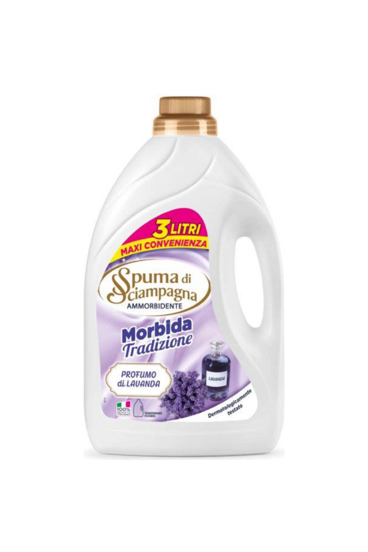 Spuma di Sciampagna Balsam Rufe Import Italia, Lavandă, 3L, Parfum Floral Relaxant