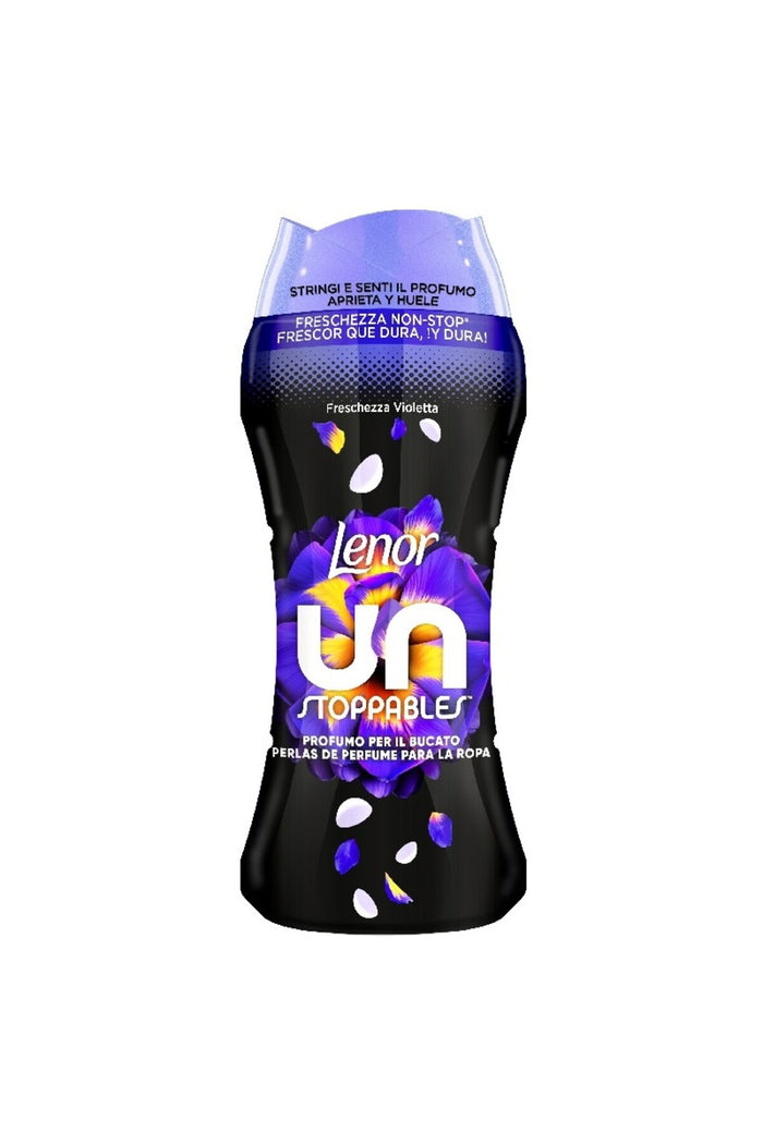 >Lenor Unstoppables Perle Parfumate Rufe, Fresh Violetta, 195gr, Parfum Persistent