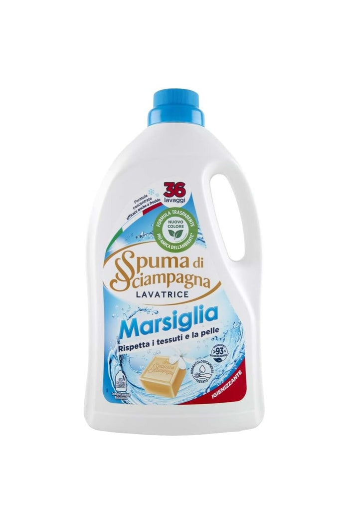 Detergent Lichid Igienizant pentru Rufe cu Săpun de Marsilia Import Italia, 36 Spălări, 1620 ml