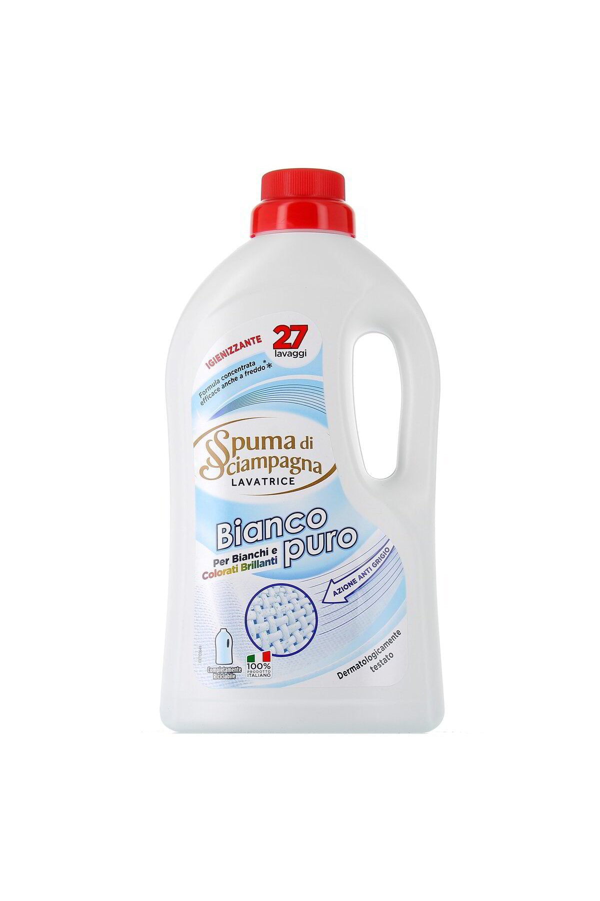 Detergent De Rufe Bianco Puro 27 Spalari 1.215ML Import Italia