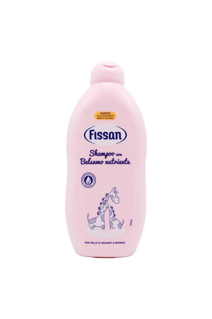 Fissan Baby Șampon cu Balsam 400 ml – Pentru Nou-Născuți și Copii, Păr Delicat, Import Italia
