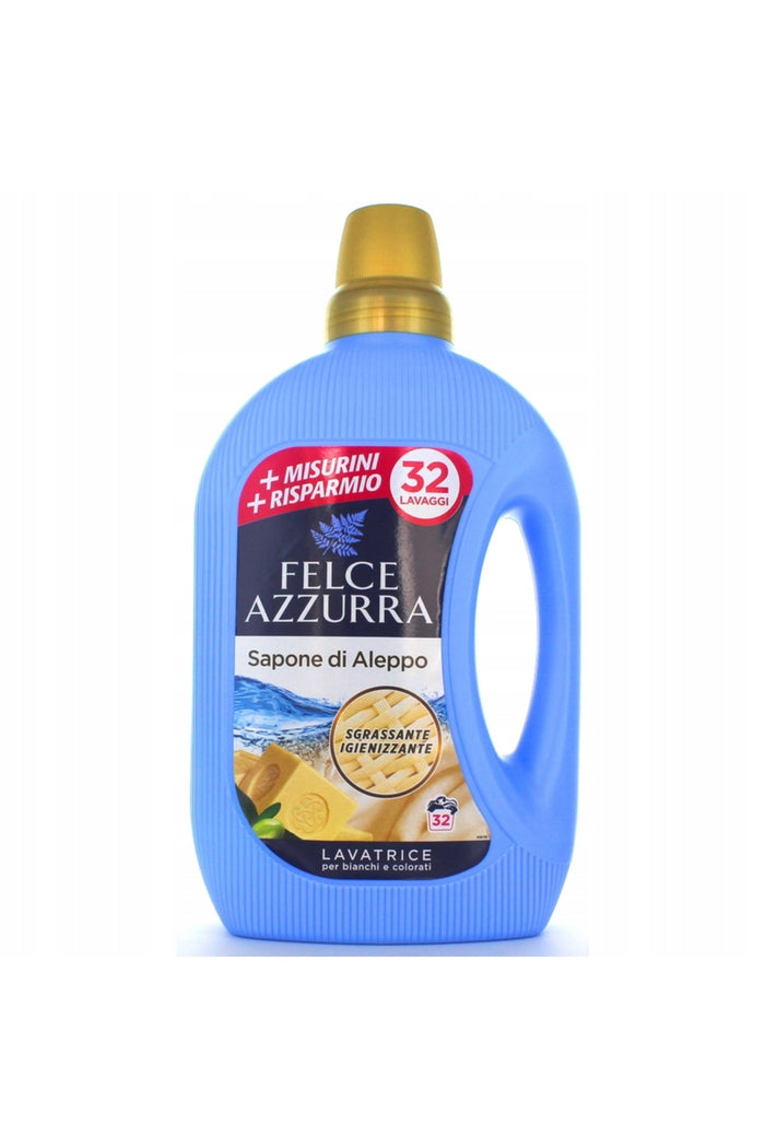 Detergent Lichid pentru Rufe cu Săpun de Alep, Albe și Colorate, 32 Spălări, 1595 ml