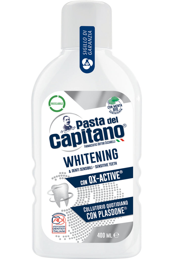 Apă de gură pentru albire 400 ml - Del Capitano