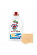 Detergent lichid rufe, concentrat, Marsiglia, 35 spalari, 1750 ML, cu Degresant, ChanteClair