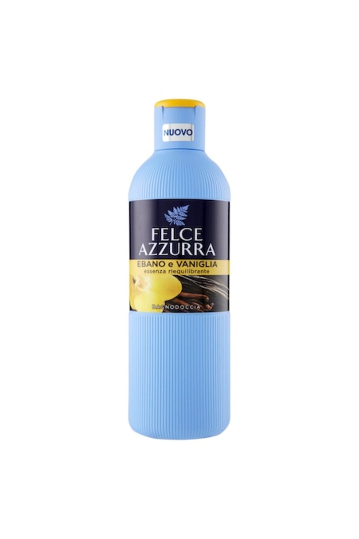 Gel de dus Felce Azzurra Abanos si Vanilie, 650 ml