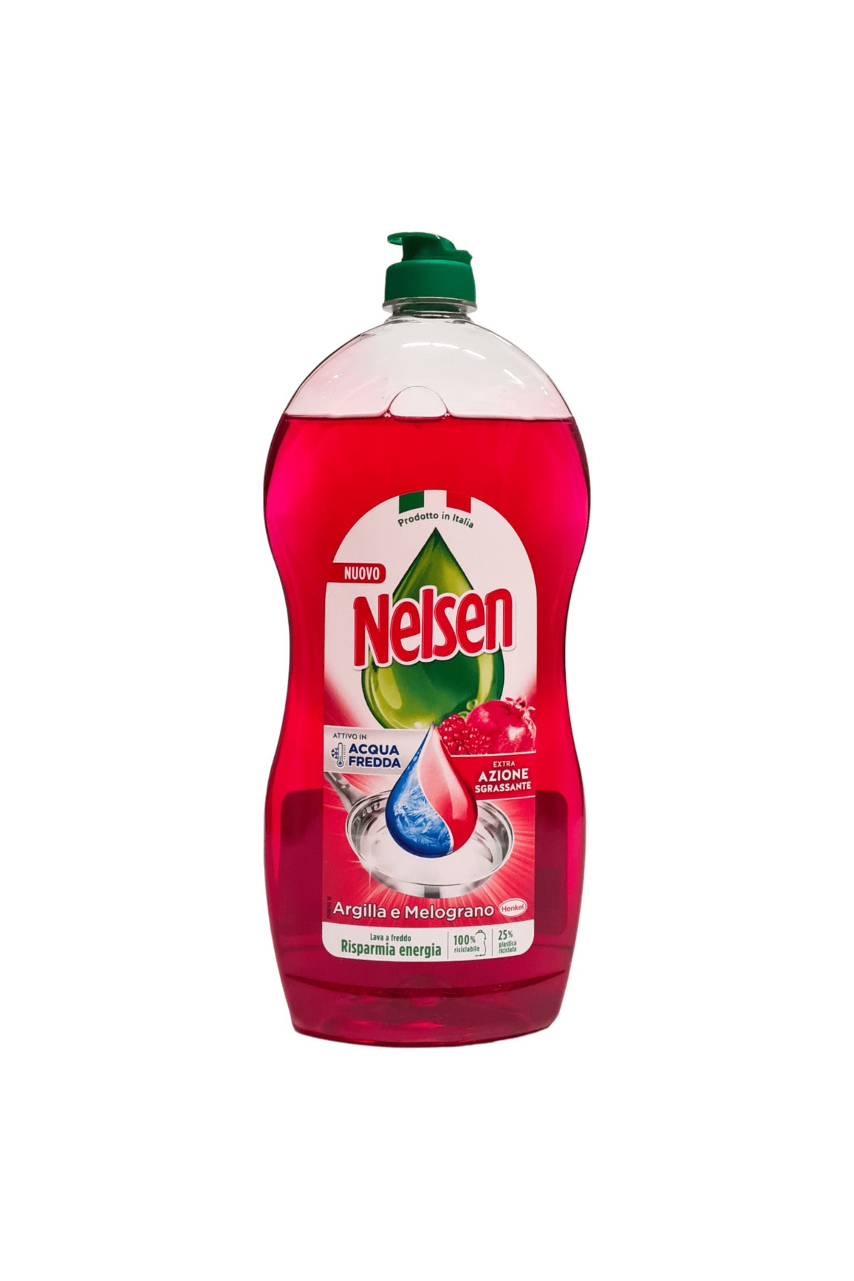 Argila si Rodie Detergent Vase Import Italia, 850ml, Delicat cu Pielea Mainilor