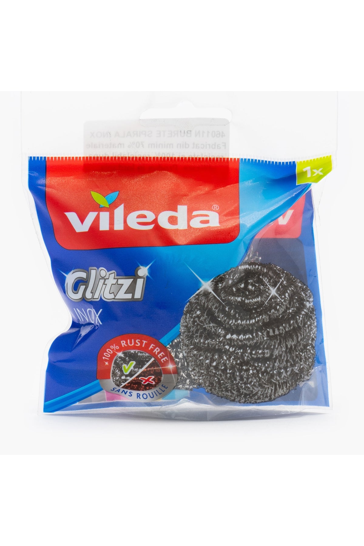 Glitzi Burete de Vase Spiralat din Inox, 1 Buc, Curatare Profunda fara Rugina
