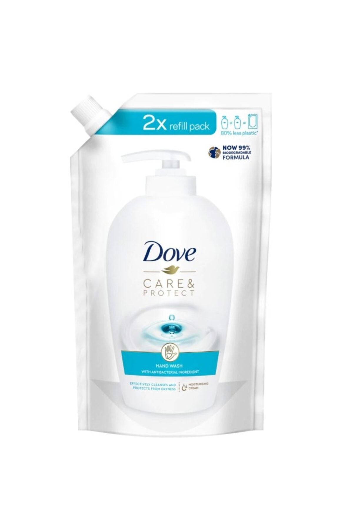 Liquid Soap, Dove, Refill 500 ml Care Protect
