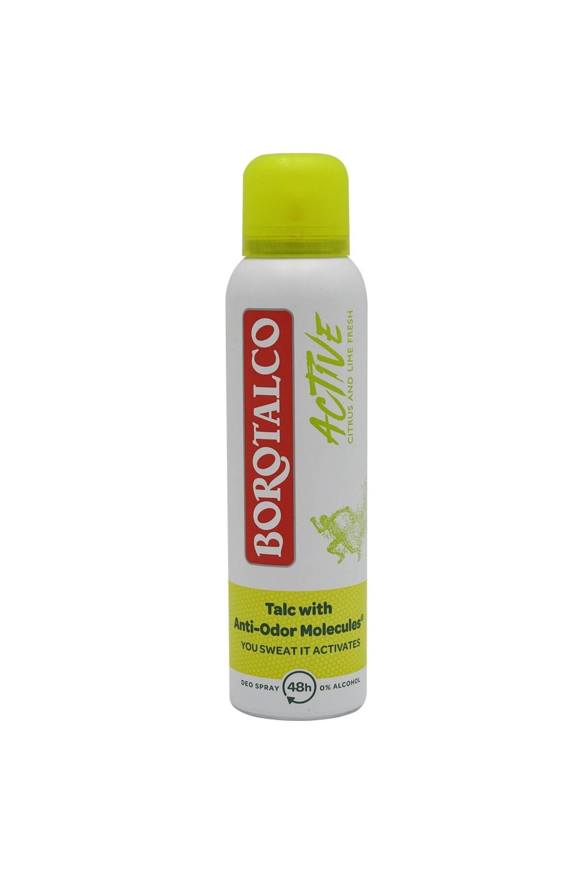 Spray Deodorant Antiperspirant, Borotalco, Citrice Active, 150 ml