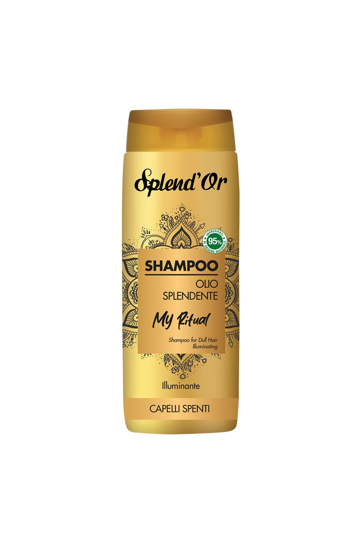 Sampon Iluminator Splend'Or Olio Splendente pentru Par Tern 300 ml Import Italia