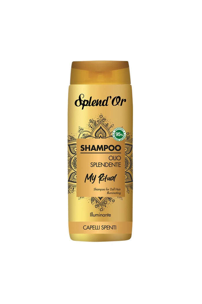 Sampon Iluminator Splend'Or Olio Splendente pentru Par Tern 300 ml Import Italia
